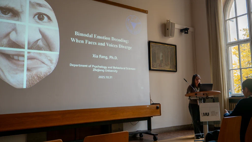 Prof. Fang Fang speaking